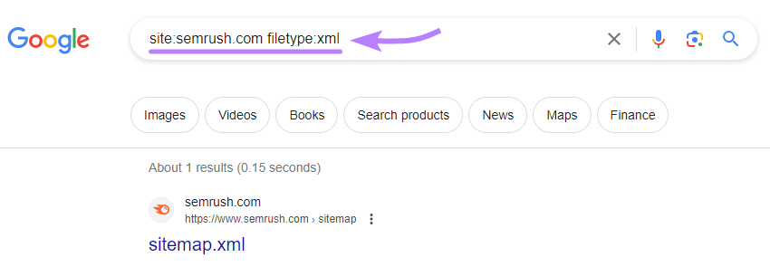 "site:sr03.balochseotools.com filetype:xml" entered into Google search