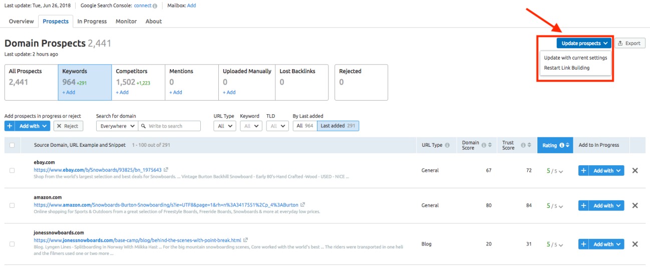 Link Building見込み (見込みレポート) のレビュー image 9