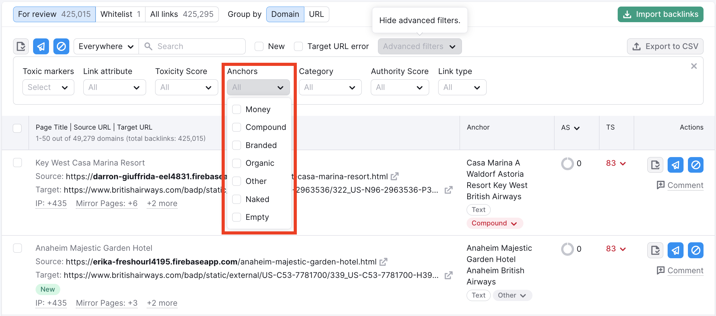 Backlink Auditにおけるアンカーテキストについて image 2