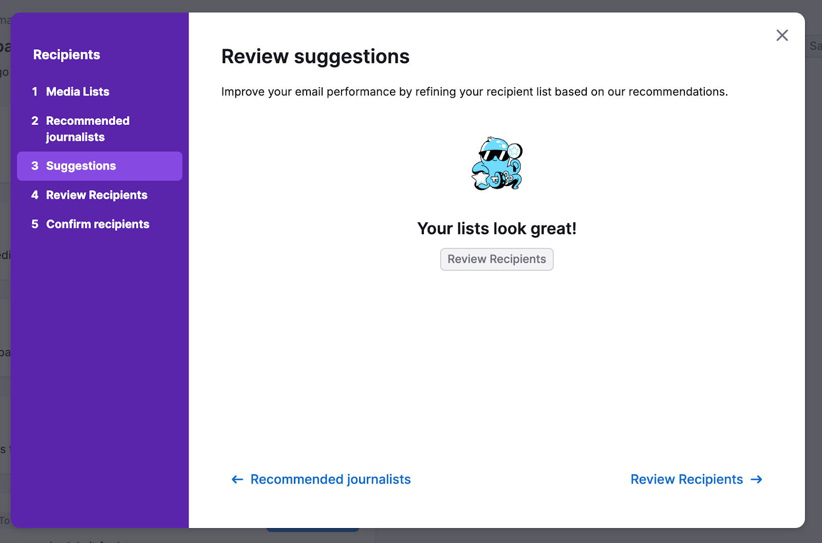 Understanding How Recommended Journalists are Selected image 3