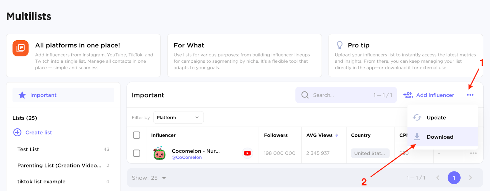 Influencer Analytics image 61
